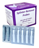 Splinter Removal Probes, Sterile, Individually Foil Sealed First Aid Card of (5)