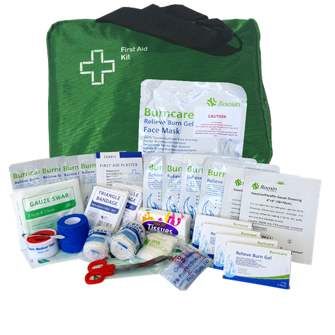 Burn Injury First Aid Kit Soft Pouch - Large / Commercial