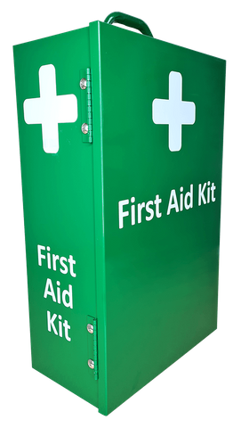 First Aid Kit Work Place 1-50 in Portrait Metal Wall mountable cabinet