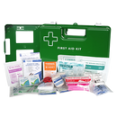 First Aid Kit Industrial And Marine in large Wall Mountable green plastic box