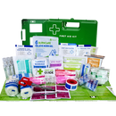 Farming First Aid Kit Medium in Green plastic Wall Mount Case