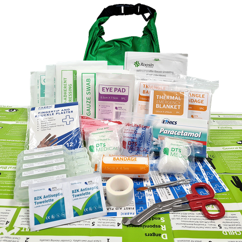 Motor Sport First Aid Kit in Hang Bag