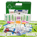 First Aid Kit Office 1-50 Person Green Wall Mountable Plastic Box