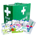 First Aid Kit Work Place 1-25 in Landscape Metal Wall mountable cabinet.