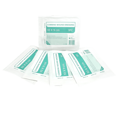 Combine Dressings, First Aid 9x10cm Sterile 5 Pack
