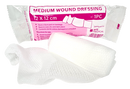 Wound Dressing Combo Pad And Bandage Medium 12cm x 12cm 2 Pack Sterile