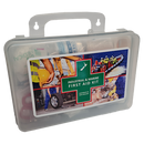 First Aid Kit - Essentials Industrial and Marine in Clear Plastic Box