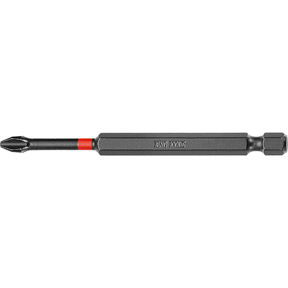 Teng 1pc 1/4in PH#2 Impact Screwdriver Bit 89mm