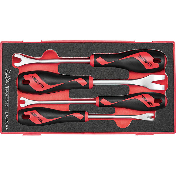Teng 4pc Clip & Panel Remover Set FOAM