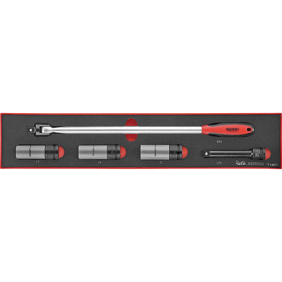 Teng 5pc Auto Wheel Tool Set W/Skts - TEX-Tray