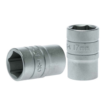 Teng 1/2in Dr. Socket 17mm 6Pnt