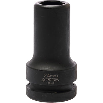 Teng 1in Dr. Thin Wall Deep Impact Socket 28mm Din