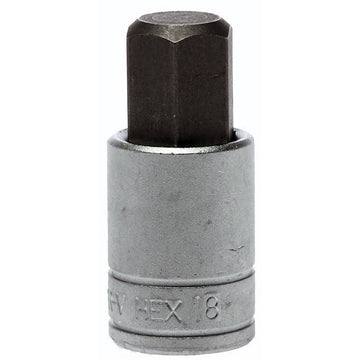 Teng 1/2in Dr. Bit Socket Hex 18mm**