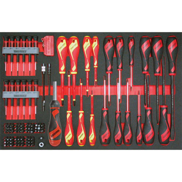 Teng 98pc MD Tx/Tpx, Pwr-Thru & Vde S/Driver Set (EVA)