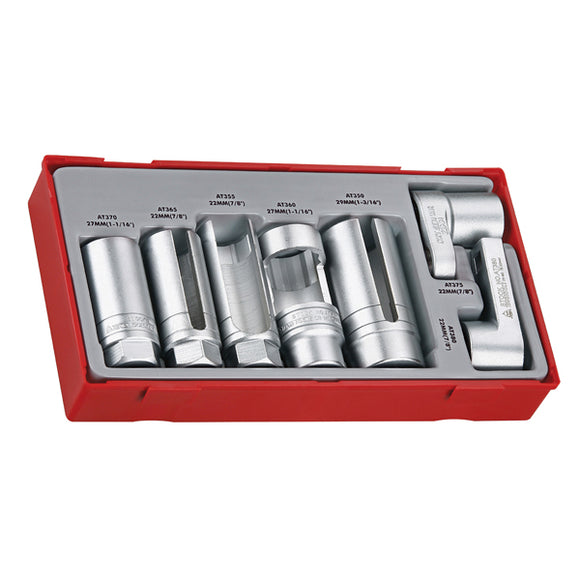 Teng 7pc 3/8&1/2in Dr. Specialist Skt Set-TC-Tray